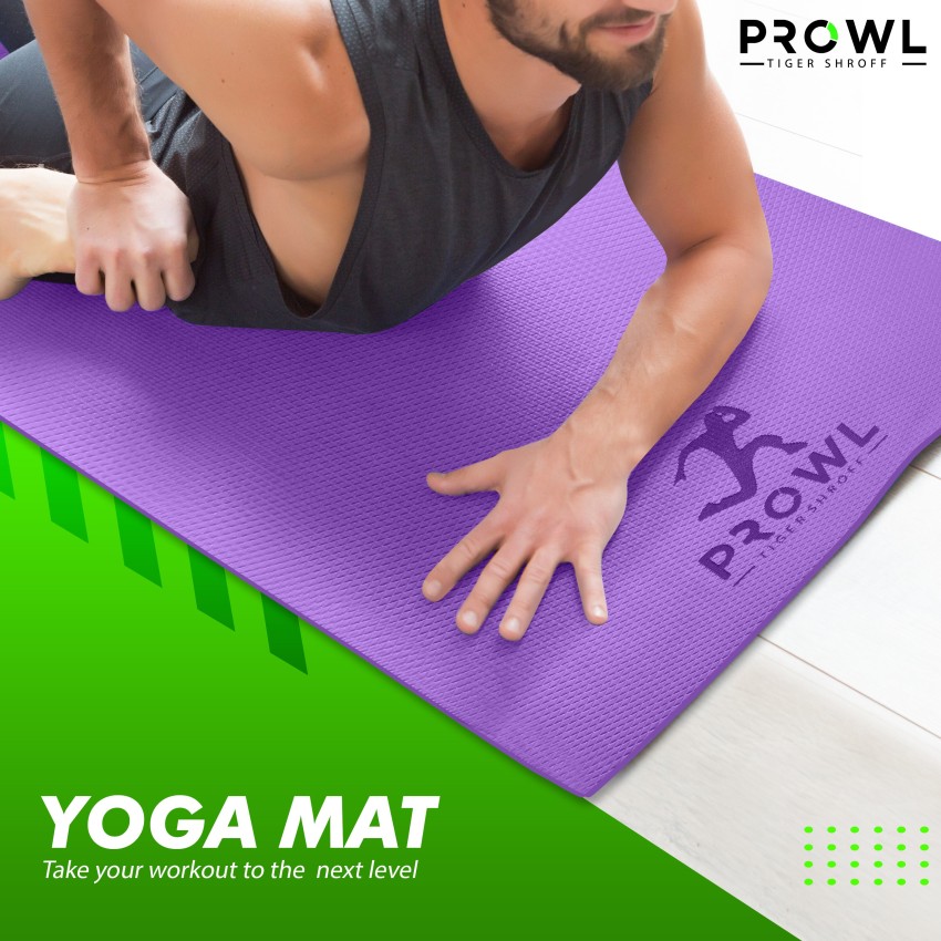 PROWL Non-Toxic & Phthalate Free, Anti-Skid with Bag 6 mm Yoga Mat
