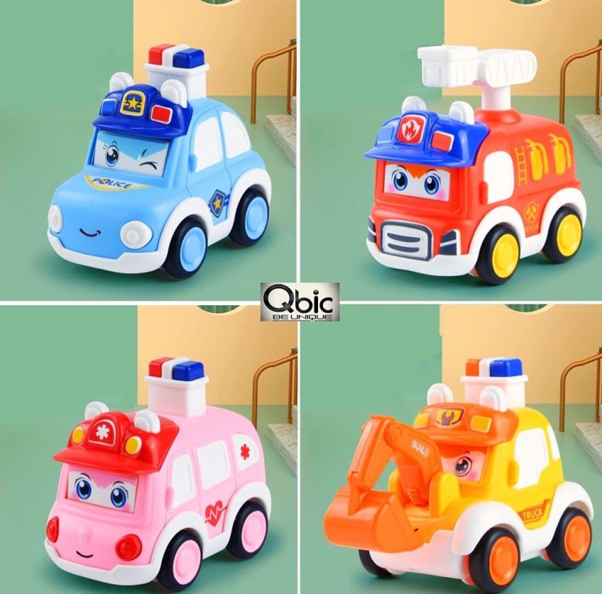 Baby Toy Cars for Boys and Girls Press and Go Cartoon Educational Toy Kids  NEW