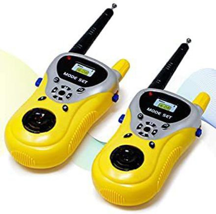 Luipui Walkie Talkie Toy with Range Upto 100 feet Multi Color