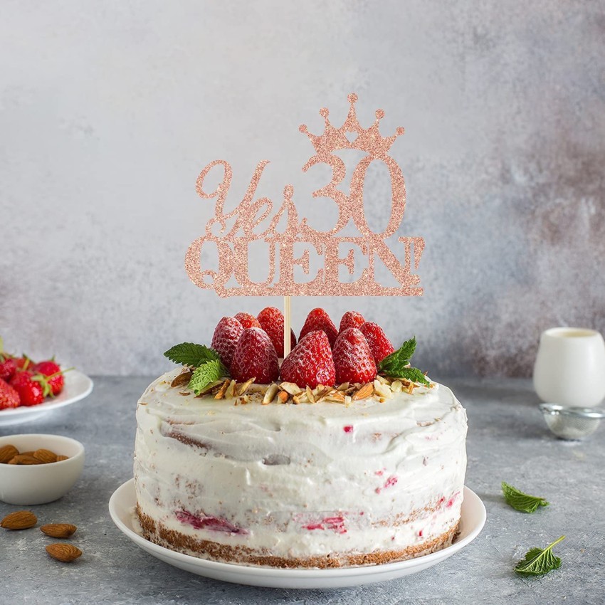 30th Birthday Cake – Ann's Designer Cakes