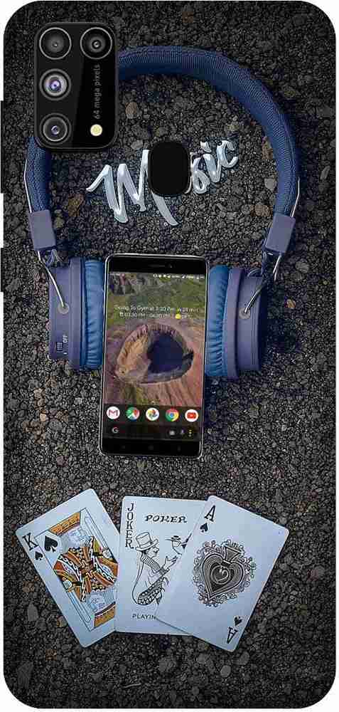 SSMORYA Back Cover for Samsung Galaxy M31 Prime Cards Game