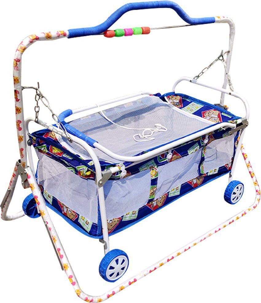 RAWZZ blue buggie jhula for new born baby Bassinet Buy baby