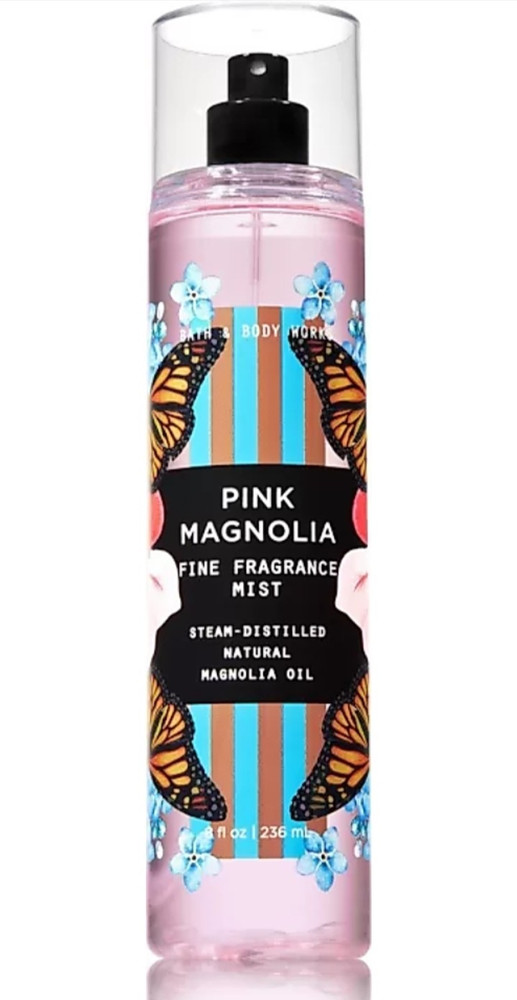 Pink perfume bath and body 2025 works