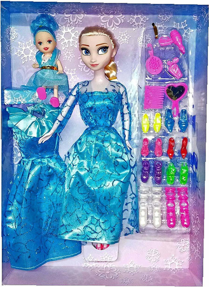 Frozen barbie best sale doll house