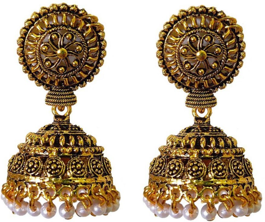 Iconic Earrings Designs To Pair Up With Ethnic Outfits  South India  Jewels