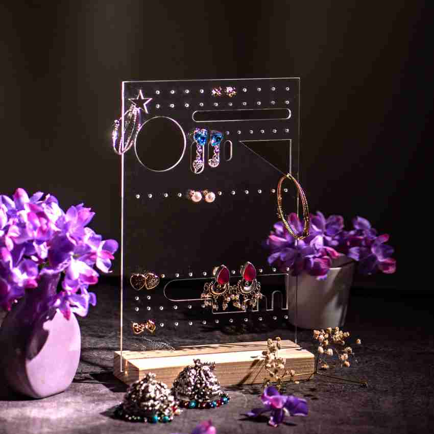 Oh My Gift Acrylic Multi Earring Stand Jewellery Organizer