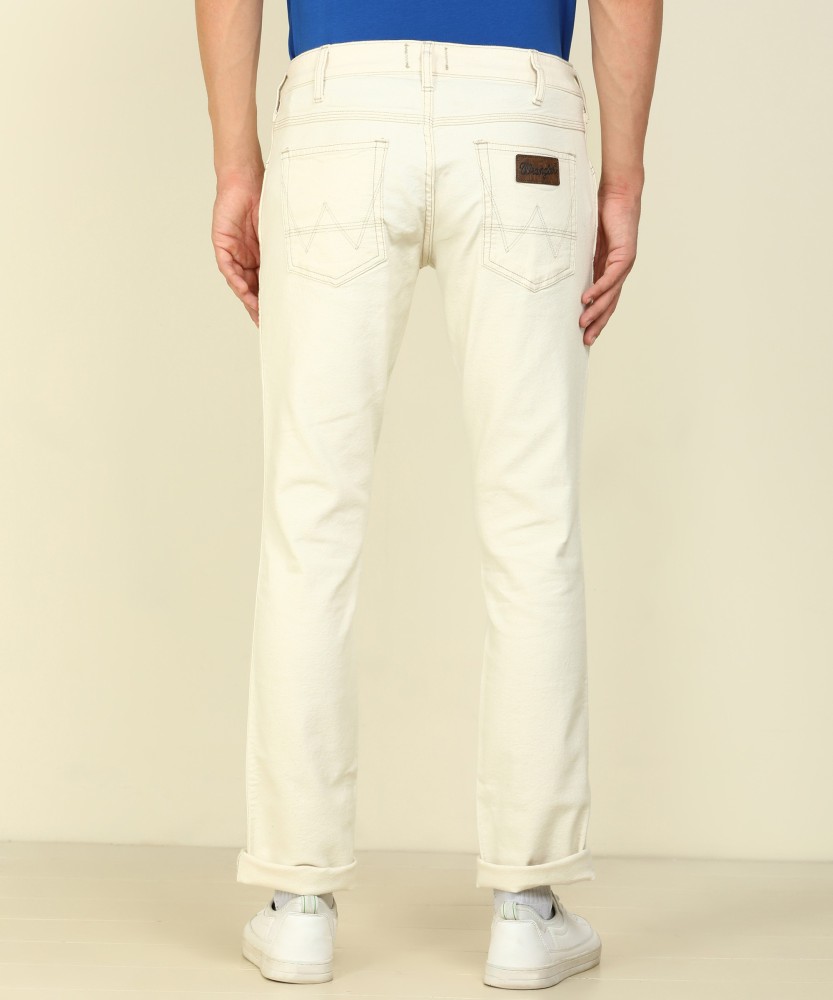 Wrangler white hot sale pants