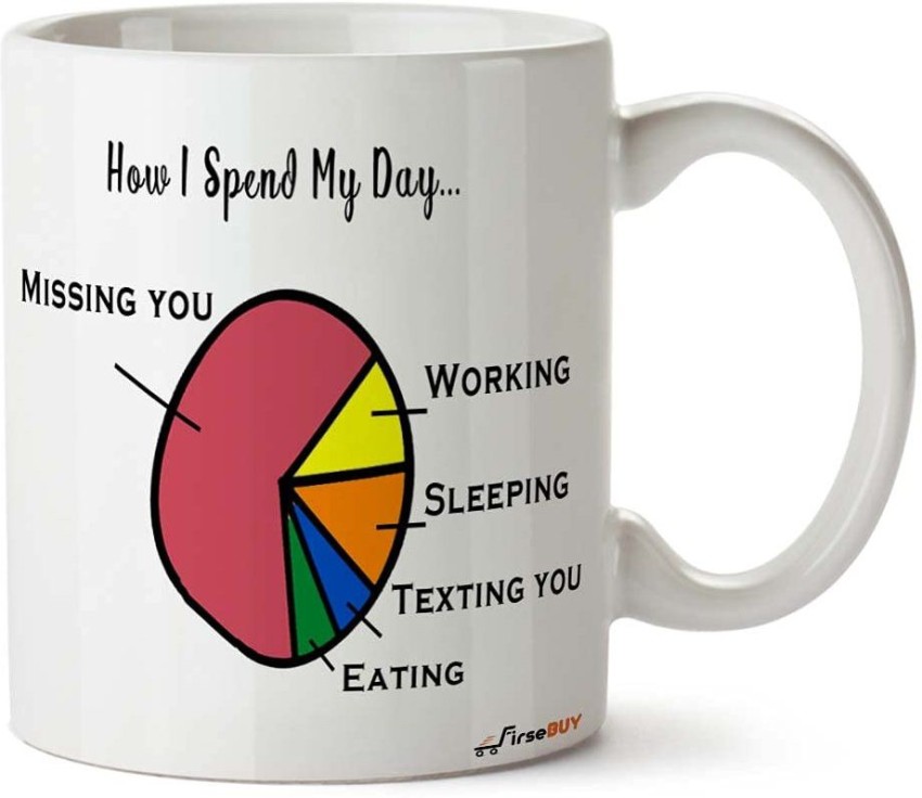 Pie Chart Funny Coffee Mug