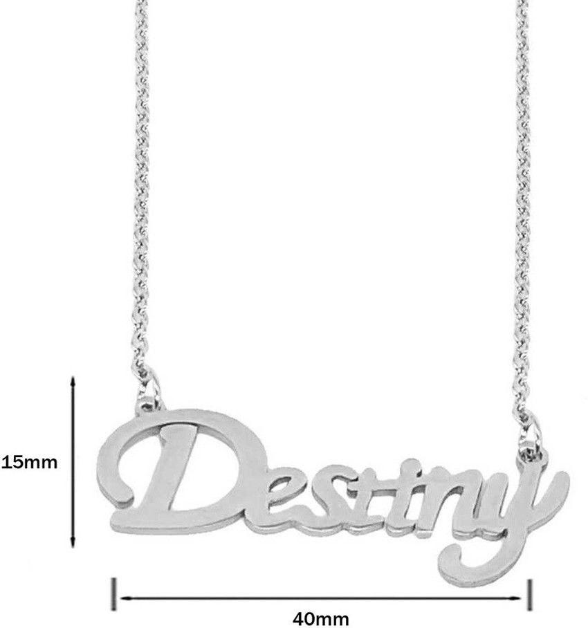 Boys name chain clearance