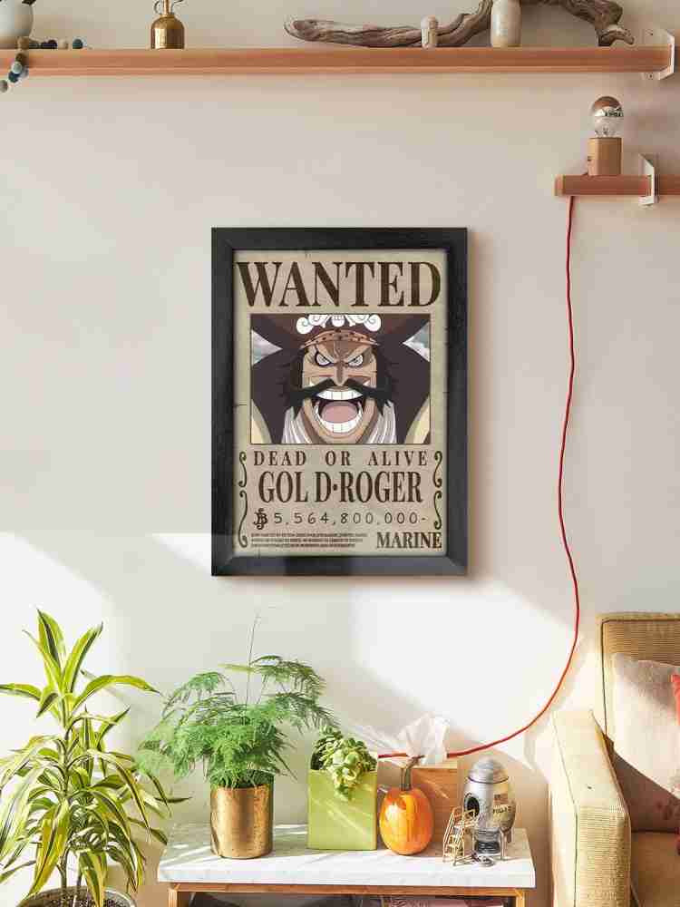 Gold Roger One Piece Wanted Poster | Photographic Print