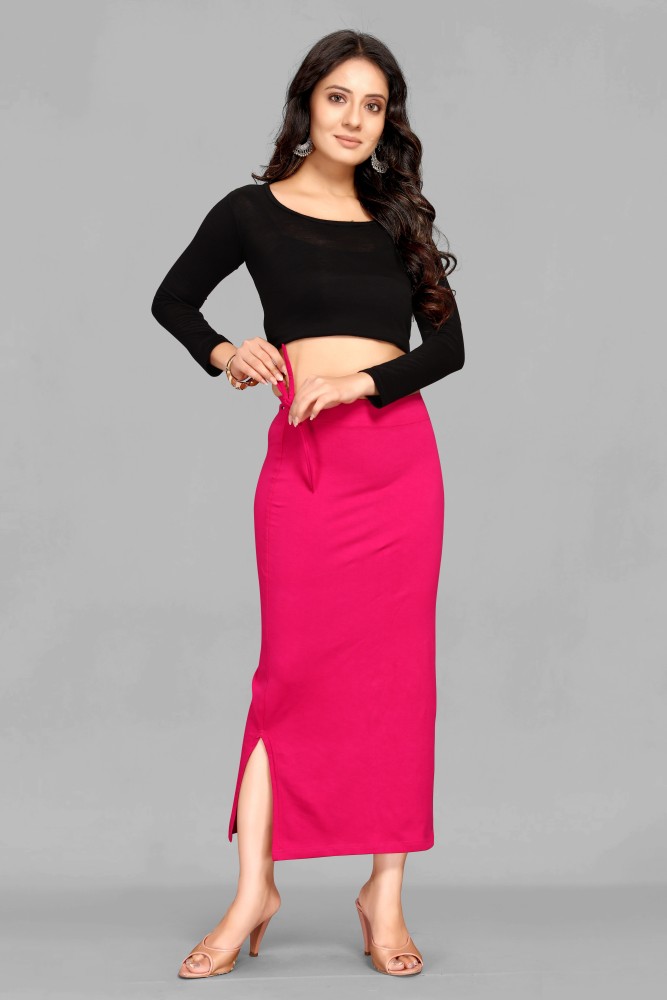 SCUBE DESIGNS Women Saree Shapewear Pink (XL) Lycra Blend Petticoat Price  in India - Buy SCUBE DESIGNS Women Saree Shapewear Pink (XL) Lycra Blend  Petticoat online at