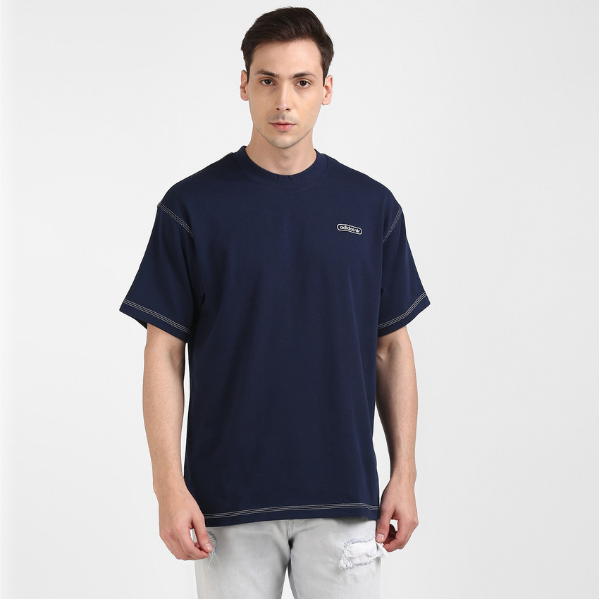 ADIDAS ORIGINALS Printed Men Round Neck Blue T-Shirt - Buy ADIDAS ORIGINALS  Printed Men Round Neck Blue T-Shirt Online at Best Prices in India |  Flipkart.com