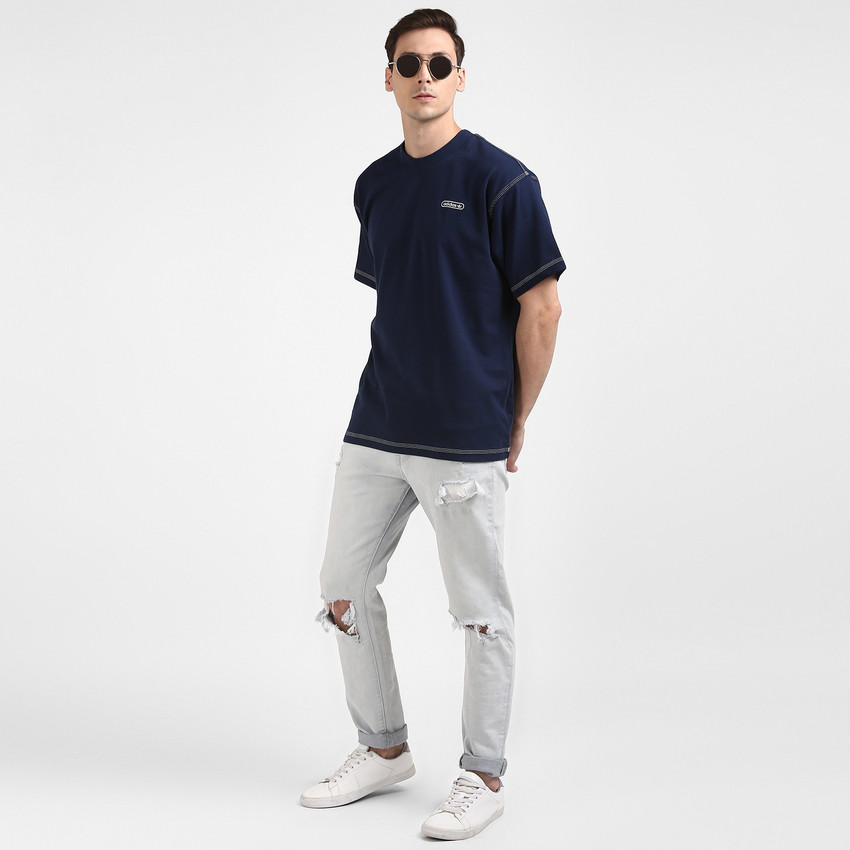 ADIDAS ORIGINALS Printed Men Round Neck Blue T-Shirt - Buy ADIDAS ORIGINALS  Printed Men Round Neck Blue T-Shirt Online at Best Prices in India |  Flipkart.com