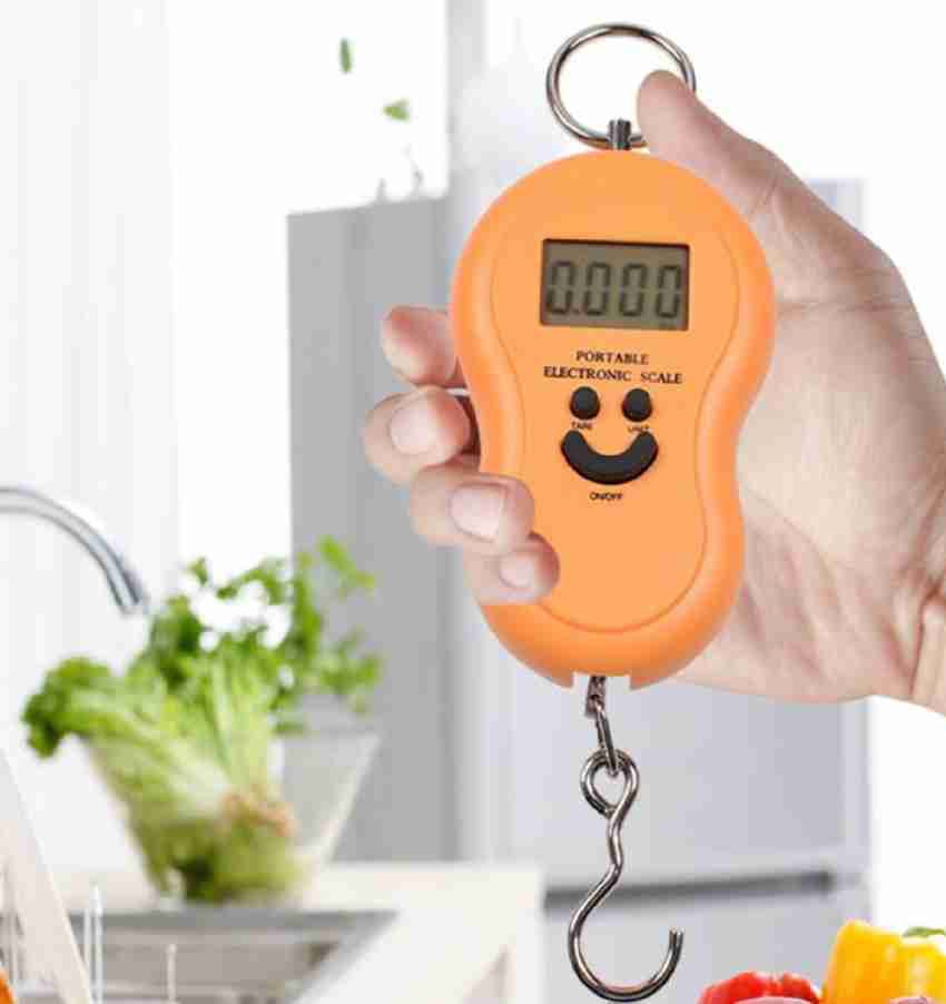 Glancing Digital Weight Scale Fish Hook Travel Portable Luggage Scale Smile  Electronic Weighing Scale Weighing Scale
