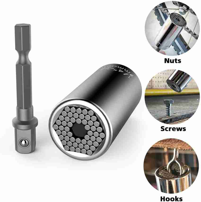 Roforuf gator grip Universal Socket Gator grip Socket Wrench Set
