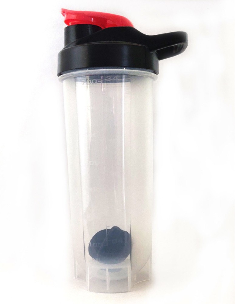 1pc Clear Plastic Shaker Bottle