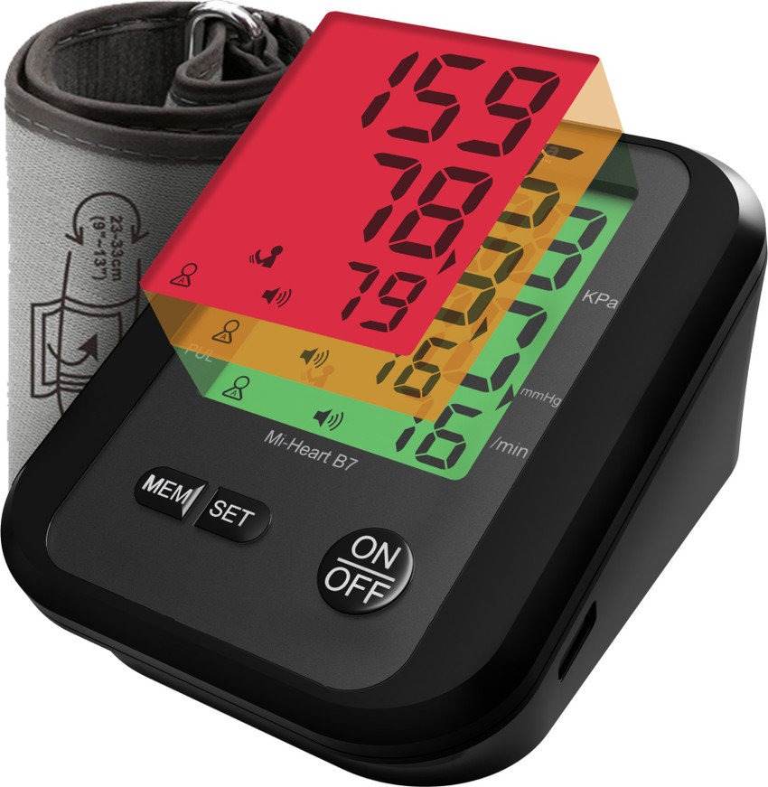 Mievida Bp Monitor NISCOMED Upper Arm Blood Pressure Monitor (PW