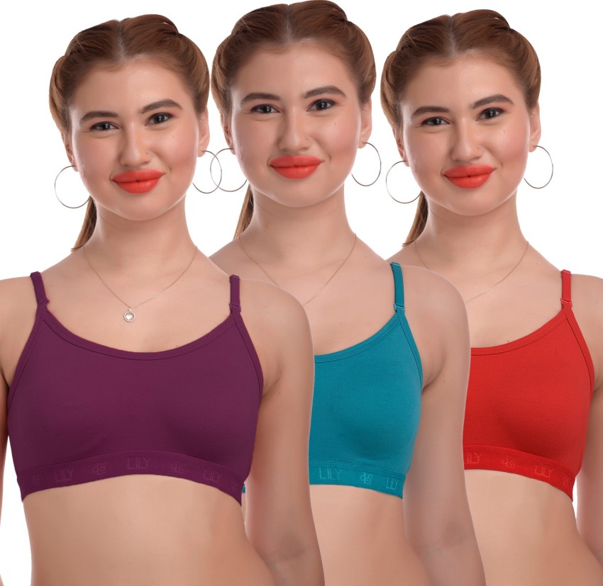 LILY BRASSIERES Women Sports Non Padded Bra - Buy LILY BRASSIERES Women  Sports Non Padded Bra Online at Best Prices in India