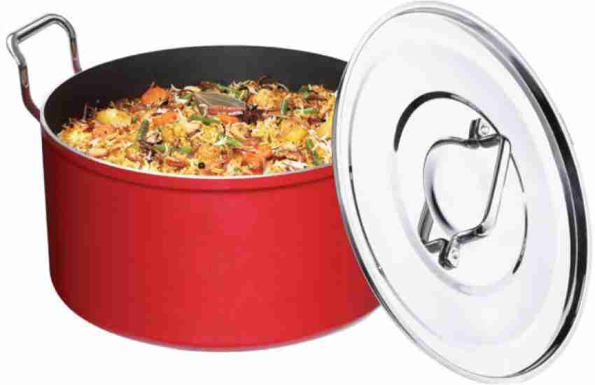 Pigeon by Stovekraft Non-Stick Biriyani Pot with Lid