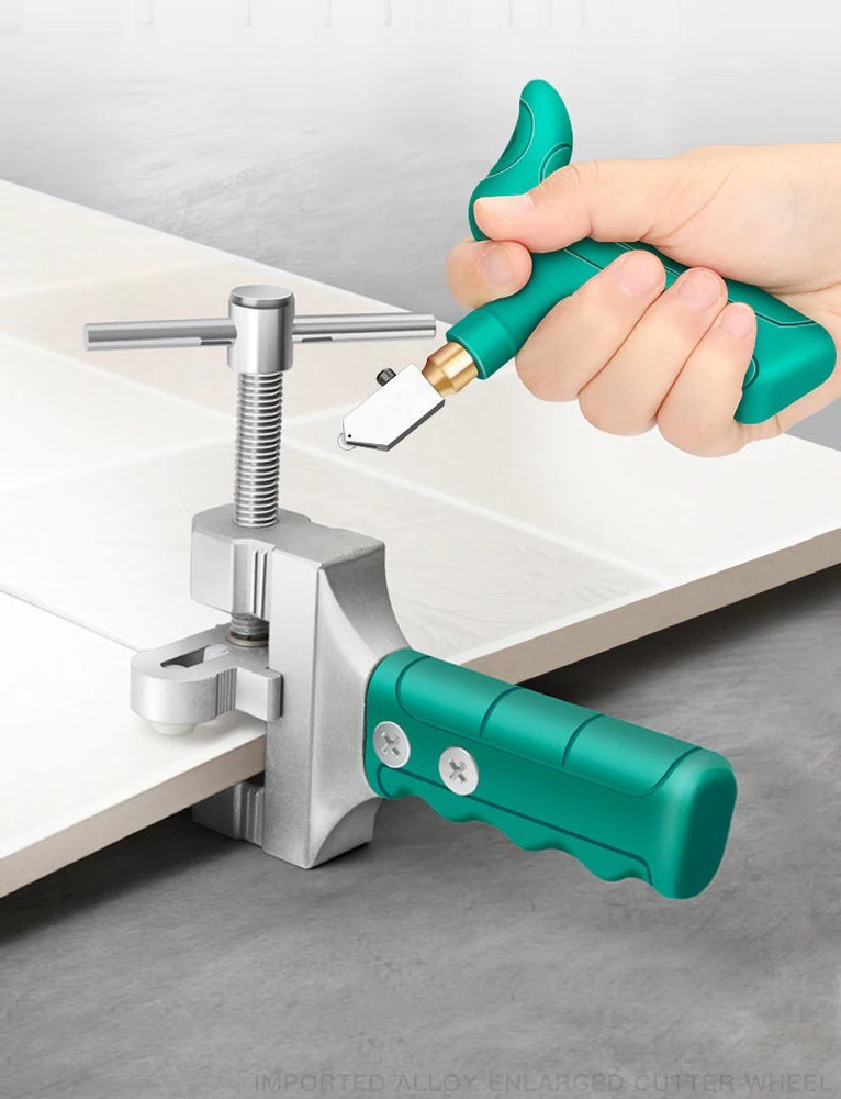 uptodateprouducts Glass Cutter with Glass Breaking Pliers Ceramic