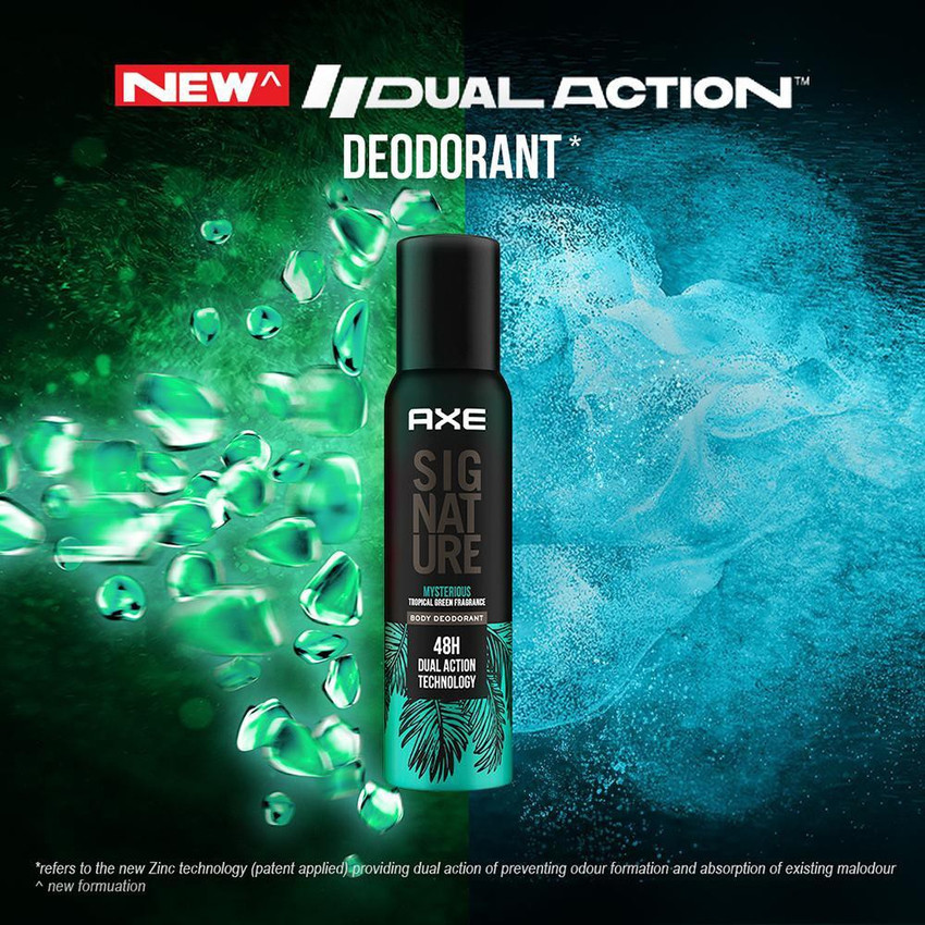Axe green online body spray