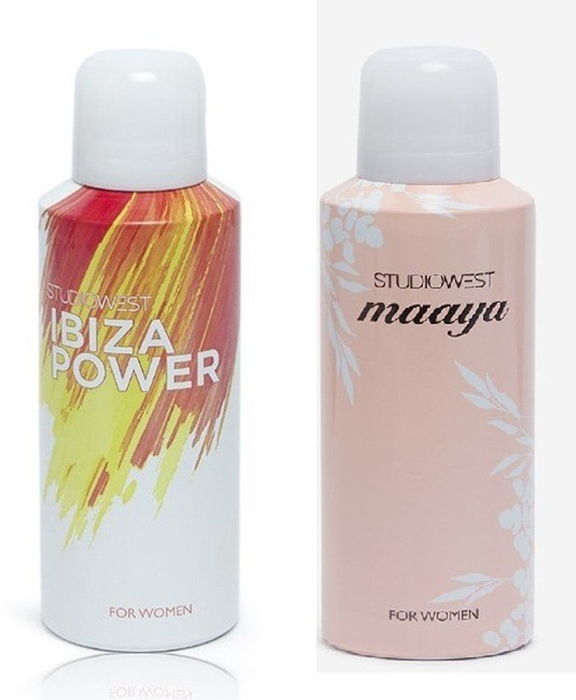 Studio West ibiza orange and maaya deodorant pack of 2 Body Spray