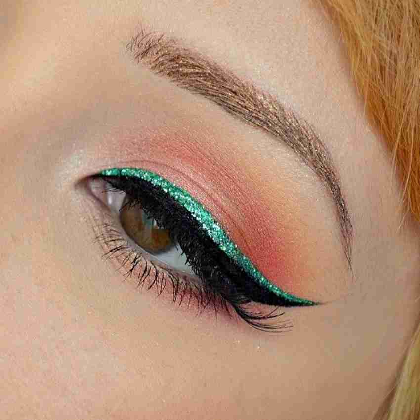 Green sales eye liner