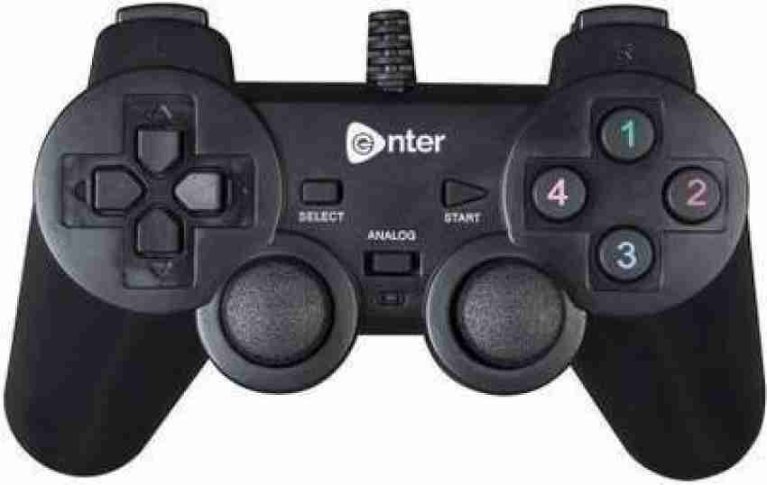 Tech Aura Ps-2 Wired Dualshock Remote Controller For Playstation-2 Generic  (Black) USB Gamepad - Tech Aura 