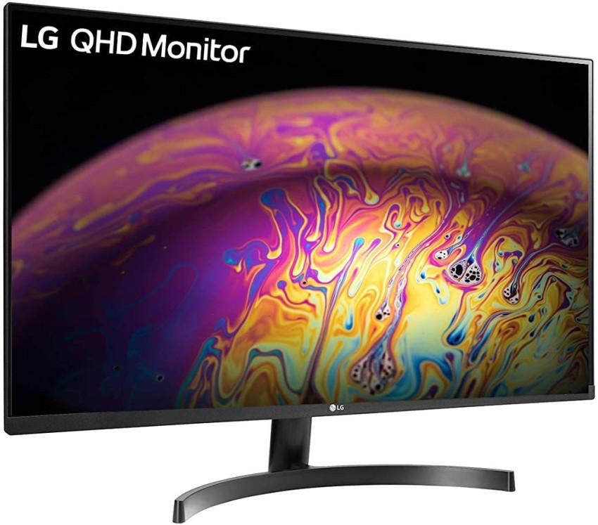 LG 32QN650-B Monitor 32" QHD (2560 x 1440) IPS Display, sRGB 99% Color Gamut, HDR 10, AMD FreeSync, Dual HDMI Inputs, Height Adjustable Stand Black - 2