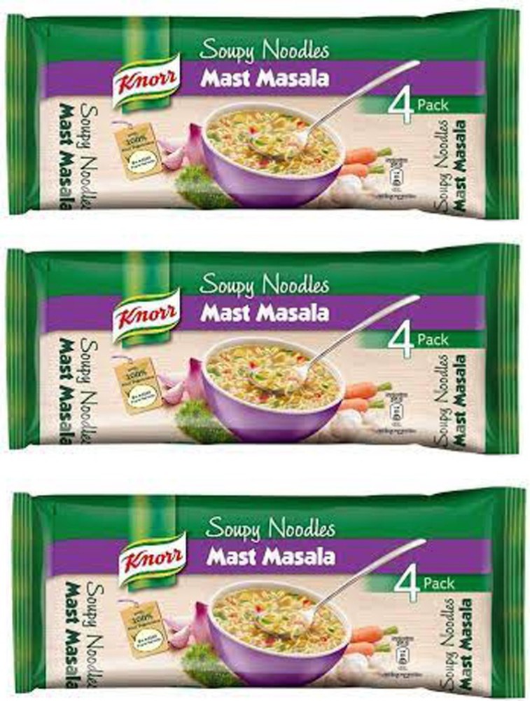 Buy Knorr Mast Masala Soupy Noodles 75 Gm Online At Best Price of