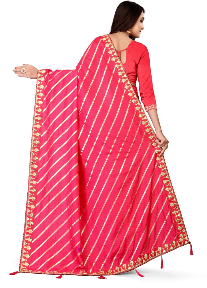 Hemang Pink Traditional Silk Saree With Blend of Purity & Elegance