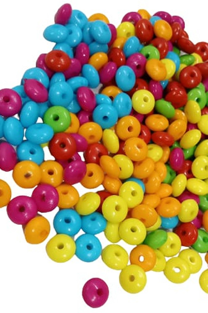 MiiArt Disk Beads for Jewelry Making Material zari Work Beads Size