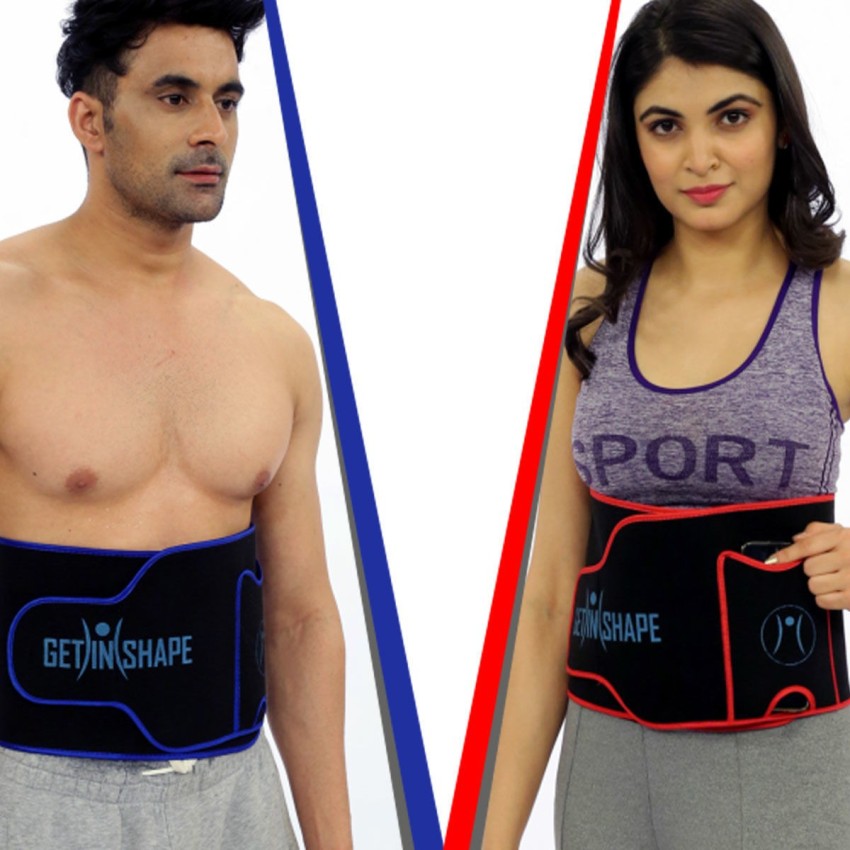 Sweat Belt New Heavy Soft Quality Sweat Belt (FREE SIZE) Soft Slimming belt,  Waist shaper, Tummy