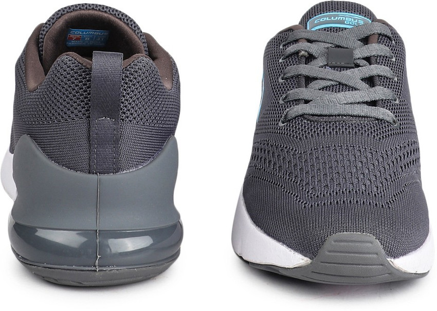 Columbus gray top running shoes
