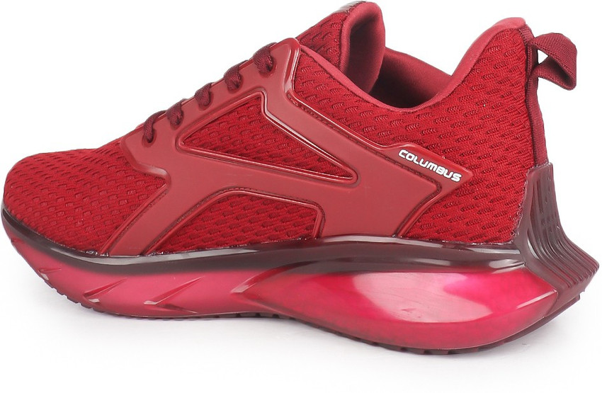 COLUMBUS WALKER MAROON Running Shoes For Men Buy COLUMBUS WALKER