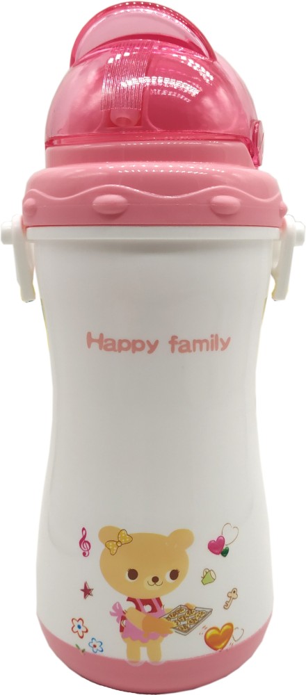 Tatsam baby sipper water bottle for kids Pink color bpa free 1 sip