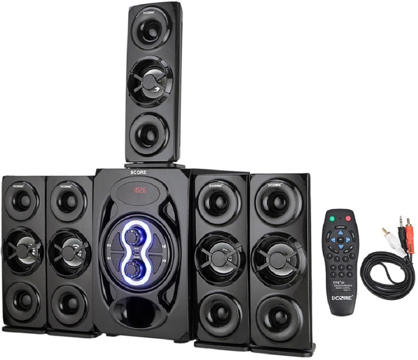 9 CORE Decent HT High Bass sound system 9500 W Bluetooth Home Theatre