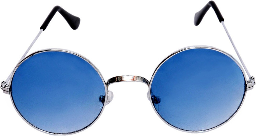 Buy neel work Round Sunglasses Blue For Men Women Online Best