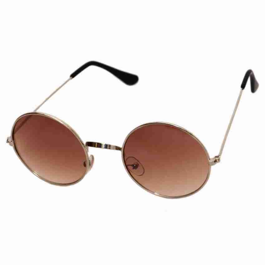 Buy neel work Round Sunglasses Brown For Men & Women Online @ Best