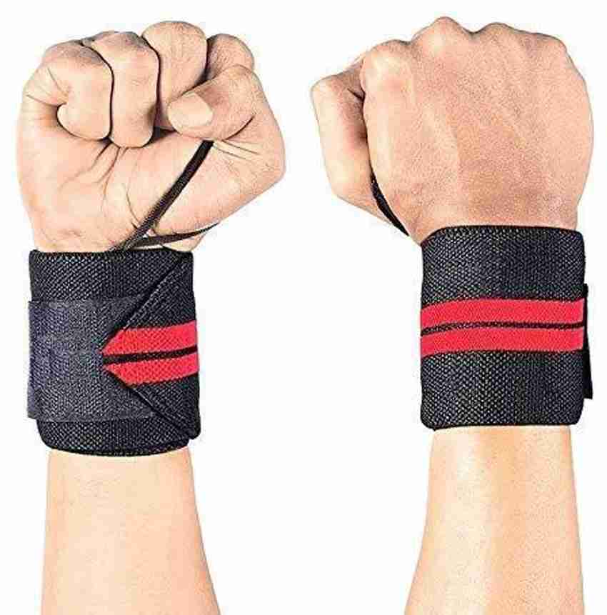 Fitnesstricks Wrist Wraps with Thumb Loop for Weightlifting