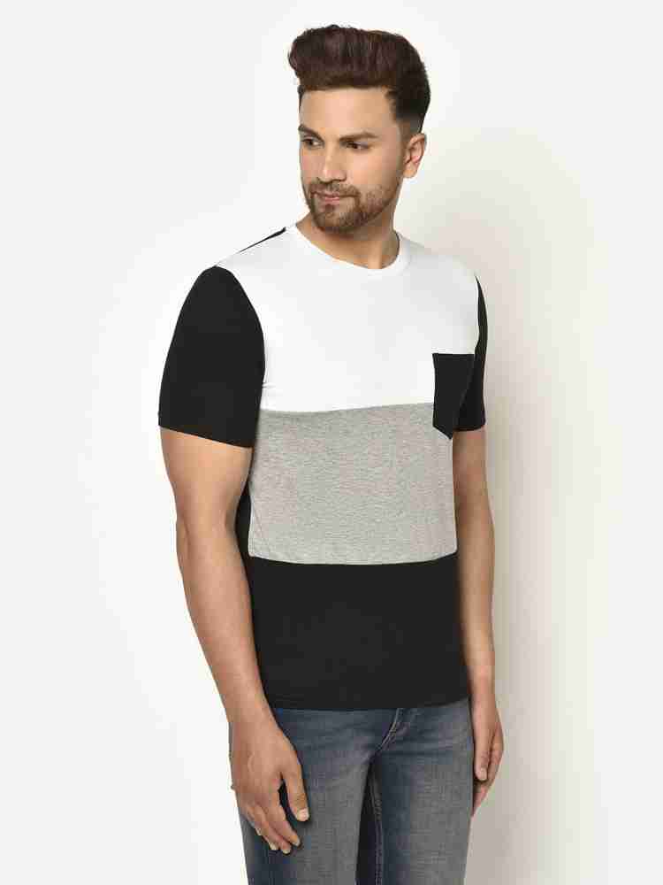 Buy Black & White Shirts for Men by GLITO Online