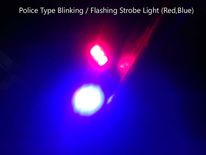 Zieozed ZDSTB13 LED Strobe Police Type Flashing Blinking Light