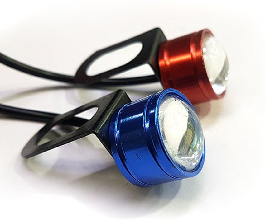 Red and blue light discount for bike