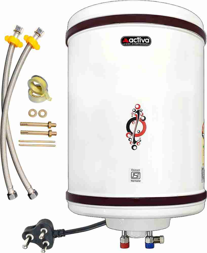 ACTIVA 35 L Storage Water Geyser (HOTLINE 5 STAR, IVORY) Price in India -  Buy ACTIVA 35 L Storage Water Geyser (HOTLINE 5 STAR, IVORY) online at  Flipkart.com