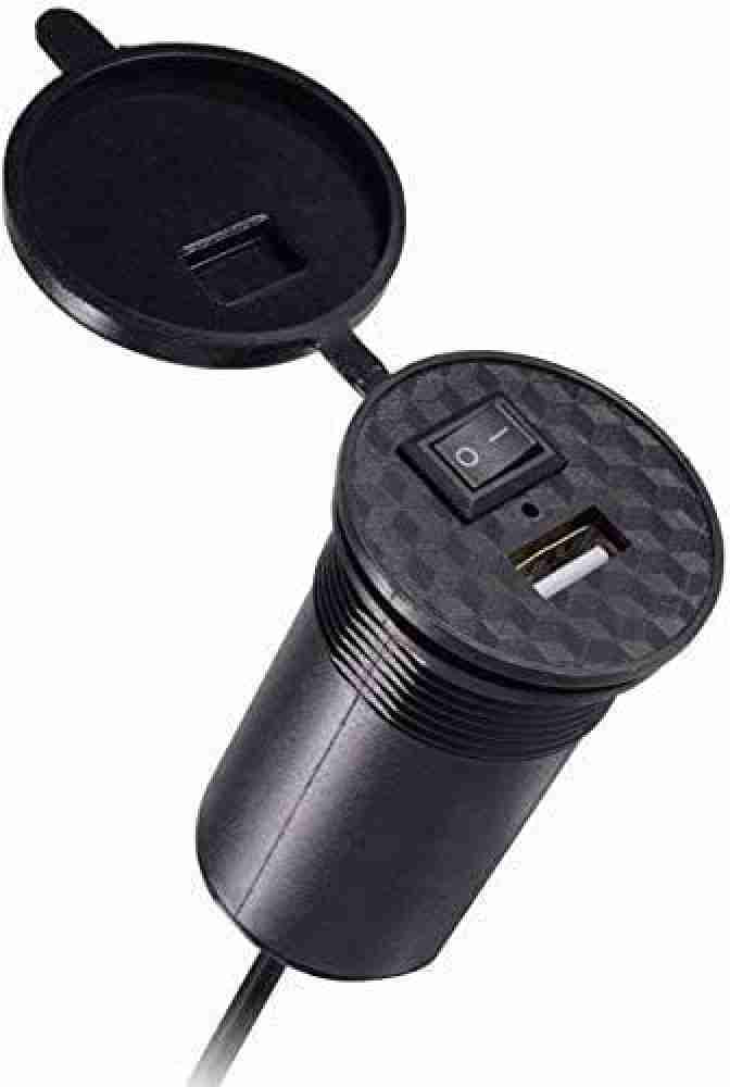 TYPE-C 5V auf 12V Zigarettenanzünder Buchse Chassis Boost Power Adapter  Kabel + Dual USB Mini Autoladegerät, Auto Van Universal (30cm) : :  Elektronik & Foto