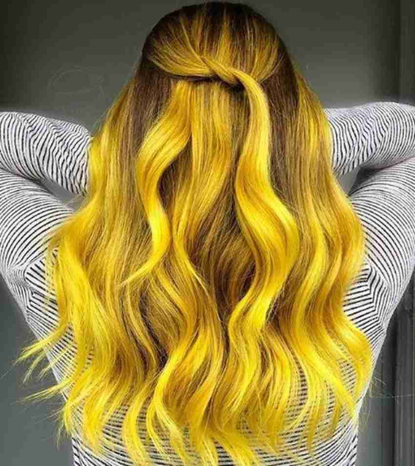 REIMICHI Yellowhair color wax washable instant hair colour for man ...