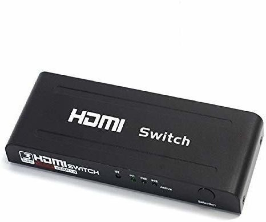 NORTH HDMI Switch 3:1 4K Svart Fjärr