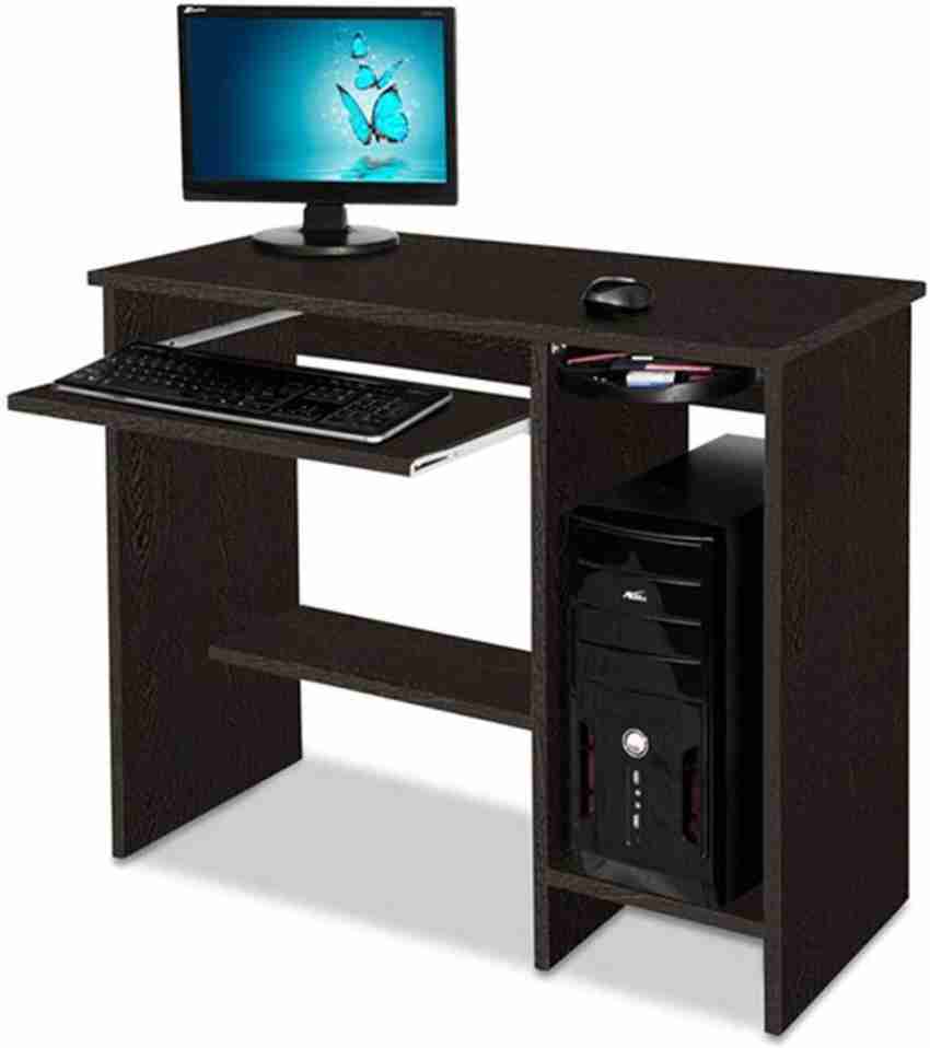 Delite Kom Nice Computer Table Wenge Engineered Wood Computer Desk Price in India Buy Delite Kom Nice Computer Table Wenge Engineered Wood Computer Desk online at Flipkart