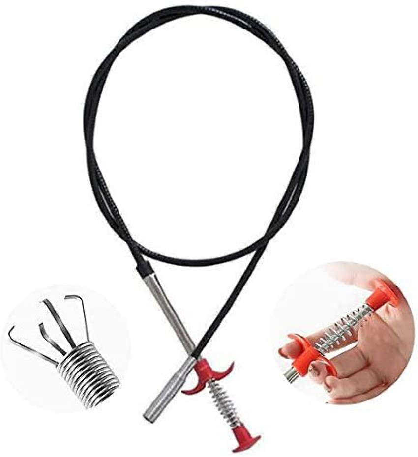 Buy 90CM Drain Pipe Cleaning Spring Stick, Hair Catching at