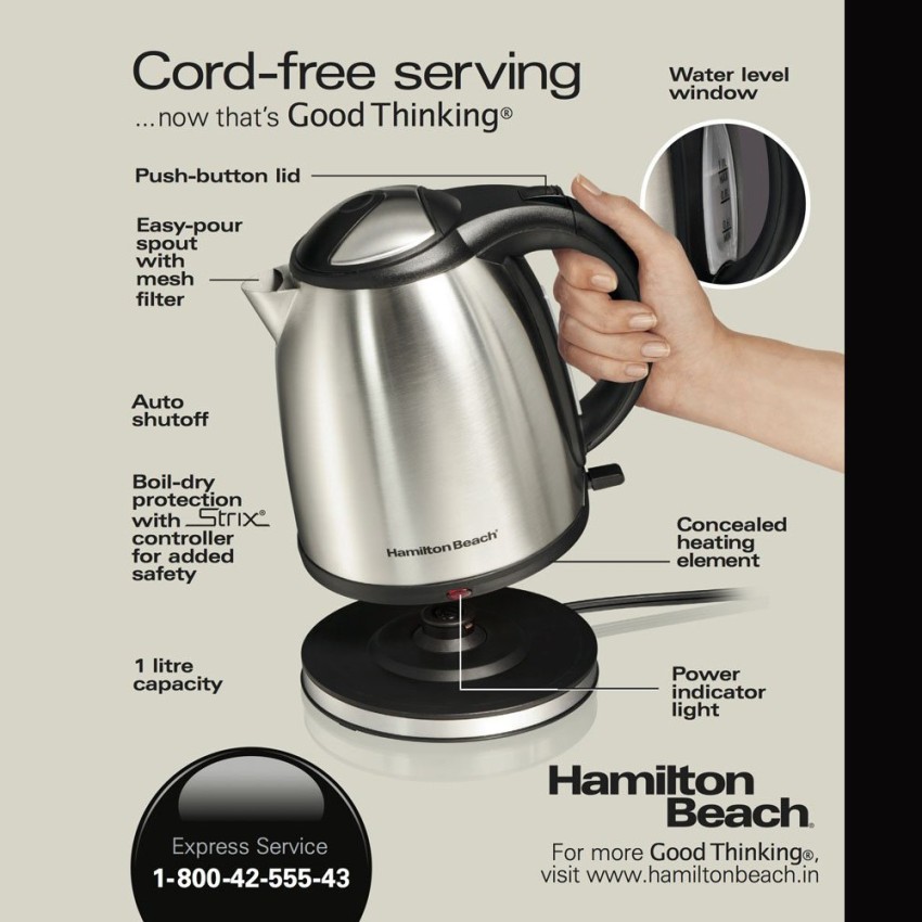 Best Buy: Hamilton Beach Electric Kettle 40995